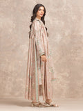 edenrobe Allure Lawn Unstitched Printed 3Pc Suit EWU6A1-36516