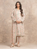 edenrobe Allure Lawn Unstitched Printed 3Pc Suit EWU6A1-36516