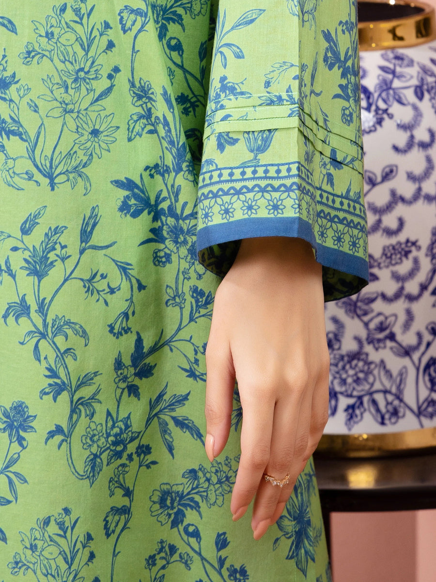 edenrobe Allure Lawn Unstitched Printed 3Pc Suit EWU6A1-36517