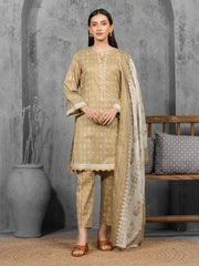 edenrobe Allure Lawn Unstitched Printed 3Pc Suit EWU6A1-36519