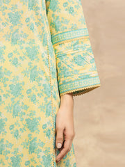 edenrobe Allure Lawn Unstitched Printed 3Pc Suit EWU6A1-36520