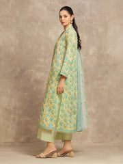 edenrobe Allure Lawn Unstitched Printed 3Pc Suit EWU6A1-36520