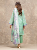 edenrobe Allure Lawn Unstitched Printed 3Pc Suit EWU6A1-36526