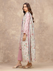 edenrobe Allure Lawn Unstitched Printed 3Pc Suit EWU6A1-36527