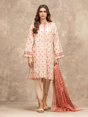 edenrobe Allure Lawn Unstitched Printed 3Pc Suit EWU6A1-36528