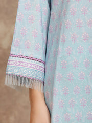 edenrobe Allure Lawn Unstitched Printed 3Pc Suit EWU6A1-36529