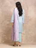 edenrobe Allure Lawn Unstitched Printed 3Pc Suit EWU6A1-36529