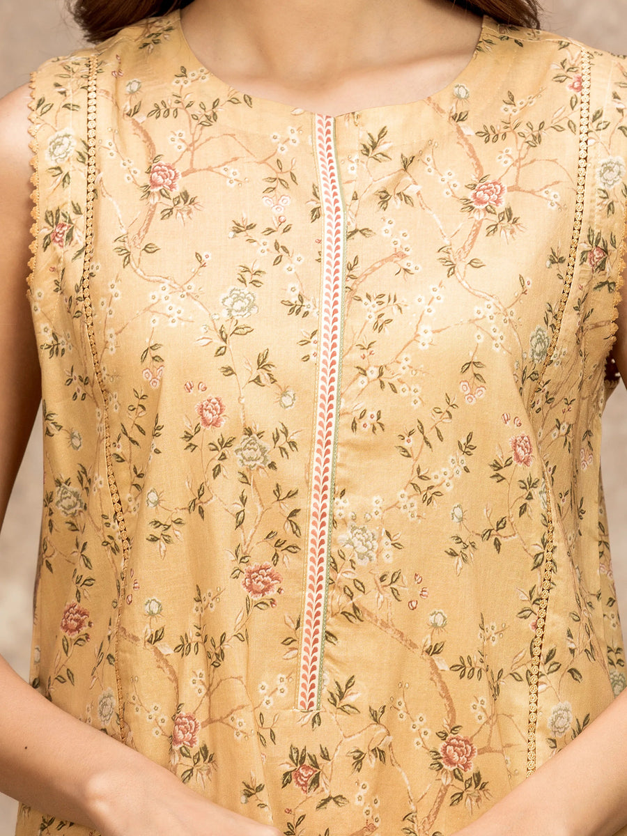 edenrobe Allure Lawn Unstitched Printed 3Pc Suit EWU6A1-36530