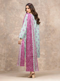edenrobe Allure Lawn Unstitched Printed 3Pc Suit EWU6A1-36532