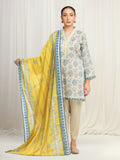edenrobe Allure Lawn Unstitched Printed 3Pc Suit EWU6A1-36534