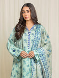 edenrobe Allure Lawn Unstitched Printed 3Pc Suit EWU6A1-36536