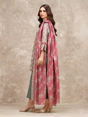 edenrobe Allure Lawn Unstitched Printed 3Pc Suit EWU6A1-36537