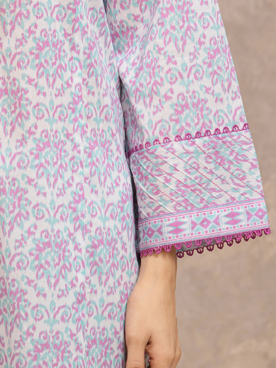 edenrobe Allure Lawn Unstitched Printed 3Pc Suit EWU6A1-36538