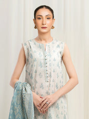 edenrobe Allure Lawn Unstitched Printed 3Pc Suit EWU6A1-36542
