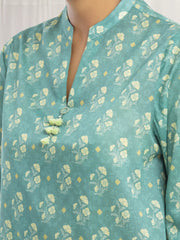 edenrobe Allure Lawn Unstitched Printed 3Pc Suit EWU6A1-36543