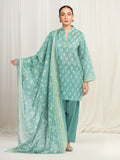 edenrobe Allure Lawn Unstitched Printed 3Pc Suit EWU6A1-36543