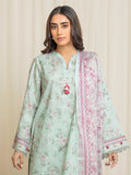 edenrobe Allure Lawn Unstitched Printed 3Pc Suit EWU6A1-36546