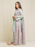 edenrobe Allure Lawn Unstitched Printed 3Pc Suit EWU6A1-36546