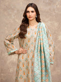 edenrobe Allure Lawn Unstitched Printed 3Pc Suit EWU6A1-36548