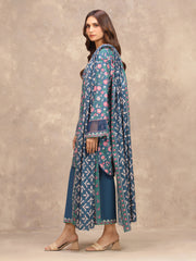 edenrobe Allure Lawn Unstitched Printed 3Pc Suit EWU6A1-36549