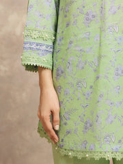 edenrobe Allure Lawn Unstitched Printed 3Pc Suit EWU6A1-36556