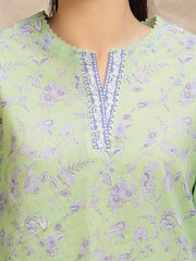 edenrobe Allure Lawn Unstitched Printed 3Pc Suit EWU6A1-36556