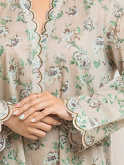 edenrobe Allure Lawn Unstitched Printed 3Pc Suit EWU6A1-36557