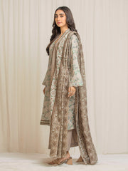 edenrobe Allure Lawn Unstitched Printed 3Pc Suit EWU6A1-36557
