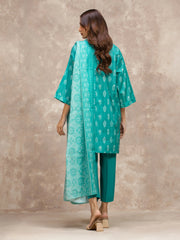 edenrobe Allure Lawn Unstitched Printed 3Pc Suit EWU6A1-36562
