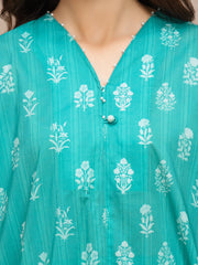 edenrobe Allure Lawn Unstitched Printed 3Pc Suit EWU6A1-36562