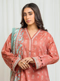 edenrobe Allure Lawn Unstitched Printed 3Pc Suit EWU6A1-36563