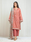 edenrobe Allure Lawn Unstitched Printed 3Pc Suit EWU6A1-36563