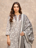 edenrobe Allure Lawn Unstitched Printed 3Pc Suit EWU6A1-36564