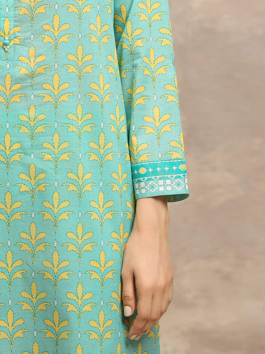 edenrobe Allure Lawn Unstitched Printed 3Pc Suit EWU6A1-36565