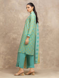 edenrobe Allure Lawn Unstitched Printed 3Pc Suit EWU6A1-36565