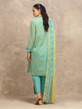 edenrobe Allure Lawn Unstitched Printed 3Pc Suit EWU6A1-36565
