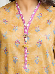 edenrobe Allure Lawn Unstitched Printed 3Pc Suit EWU6A1-36566
