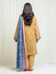 edenrobe Allure Lawn Unstitched Printed 3Pc Suit EWU6A1-36566
