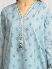 edenrobe Allure Lawn Unstitched Printed 3Pc Suit EWU6A1-36567