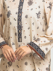 edenrobe Allure Lawn Unstitched Printed 3Pc Suit EWU6A1-36570