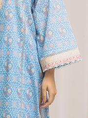 edenrobe Allure Lawn Unstitched Printed 3Pc Suit EWU6A1-36571