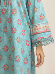 edenrobe Allure Lawn Unstitched Printed 3Pc Suit EWU6A1-36573