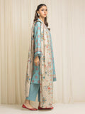 edenrobe Allure Lawn Unstitched Printed 3Pc Suit EWU6A1-36573