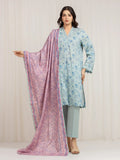edenrobe Allure Lawn Unstitched Printed 3Pc Suit EWU6A1-36574