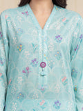 edenrobe Allure Lawn Unstitched Printed 3Pc Suit EWU6A1-36578