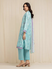 edenrobe Allure Lawn Unstitched Printed 3Pc Suit EWU6A1-36578