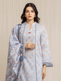 edenrobe Allure Lawn Unstitched Printed 3Pc Suit EWU6A1-36580