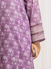 edenrobe Allure Lawn Unstitched Printed 3Pc Suit EWU6A1-36582