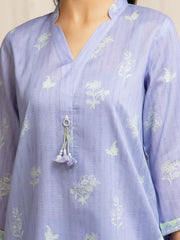 edenrobe Allure Lawn Unstitched Printed 3Pc Suit EWU6A1-36586