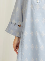 edenrobe Allure Lawn Unstitched Printed 3Pc Suit EWU6A1-36588